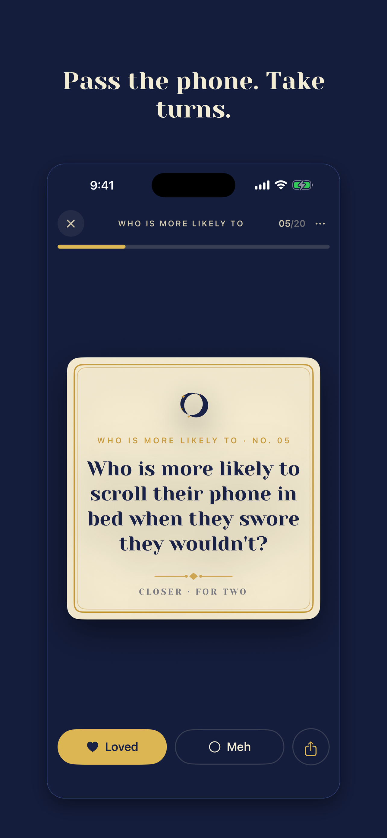 Closer: Couples Card Game