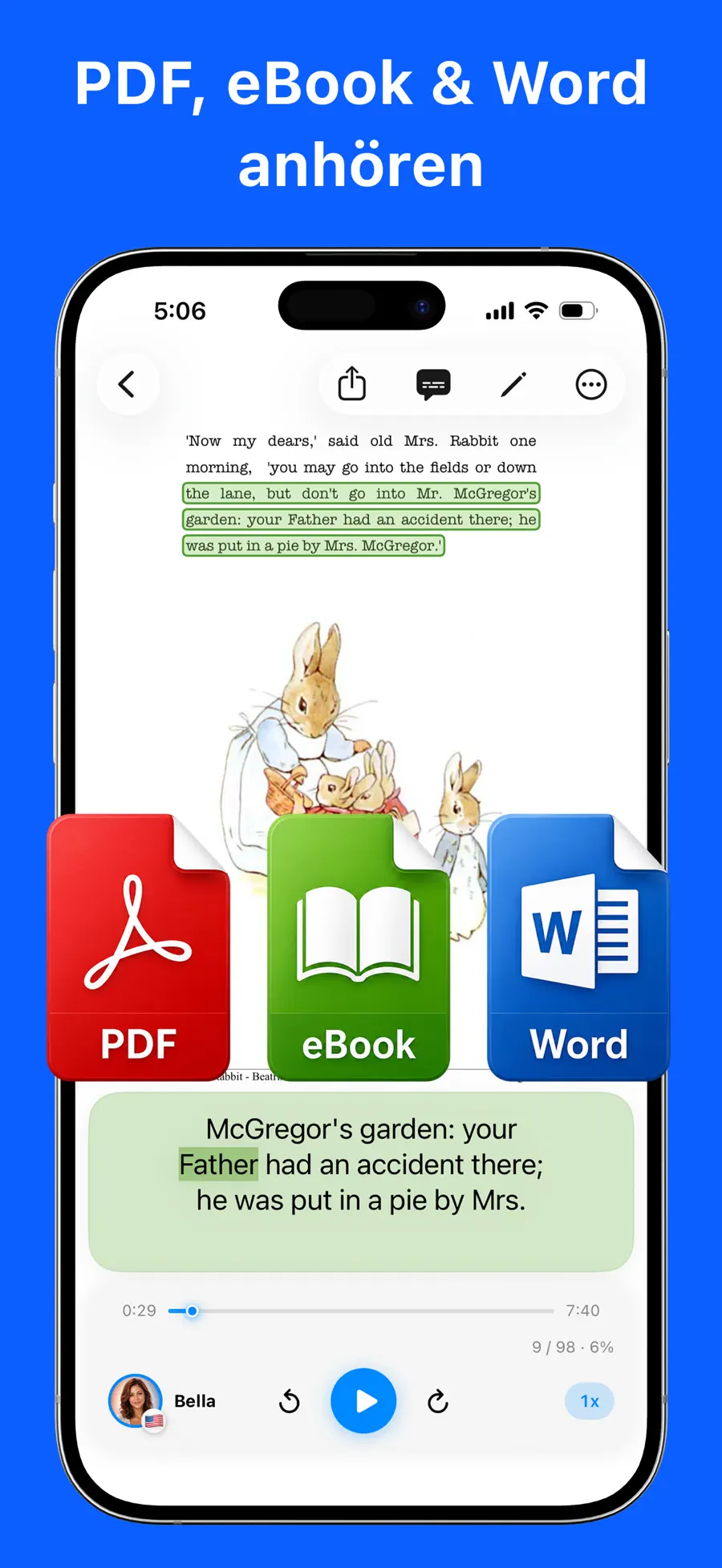 Local TTS - PDF vorlesen App screenshot 2