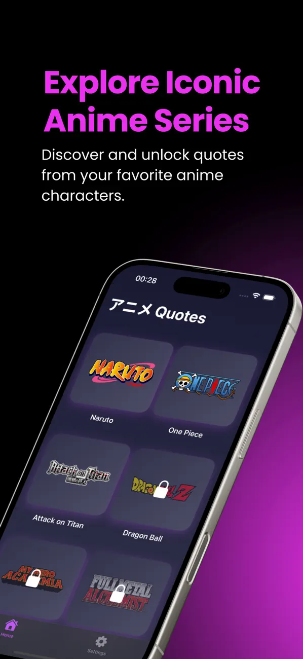 Screenshot #1 pour AnimeEchoes