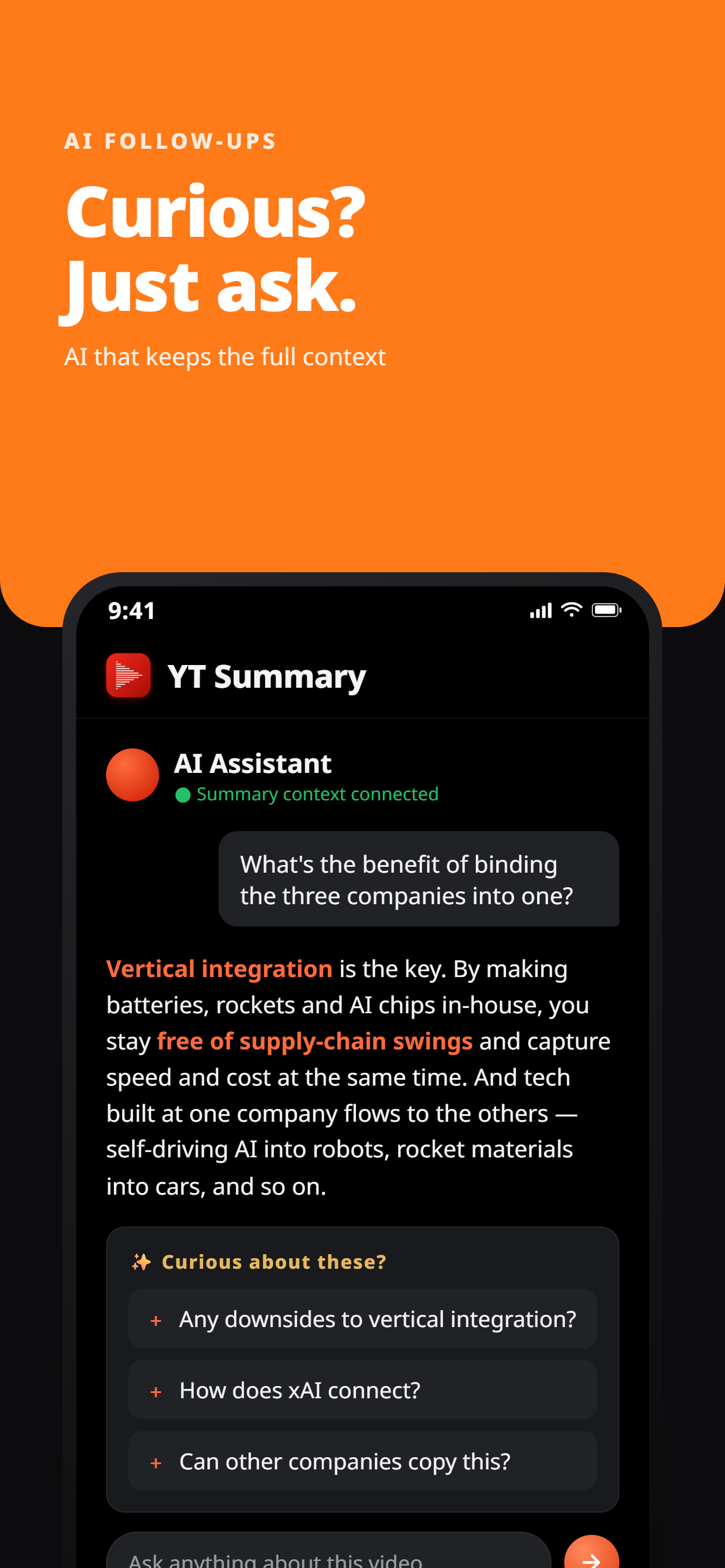 YT Summary - AI video summary screenshot 5