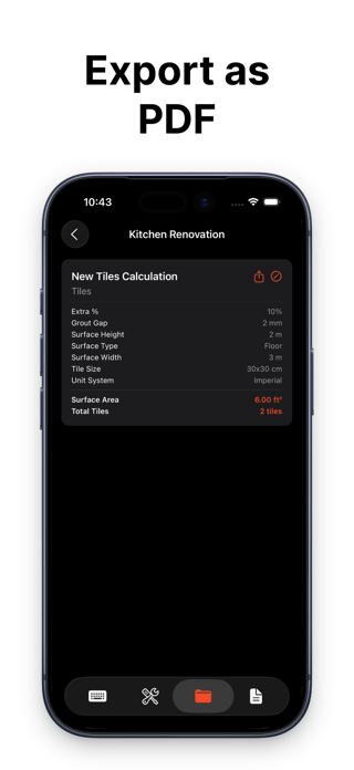 Construction Build Calculator Screenshot 6 of 7