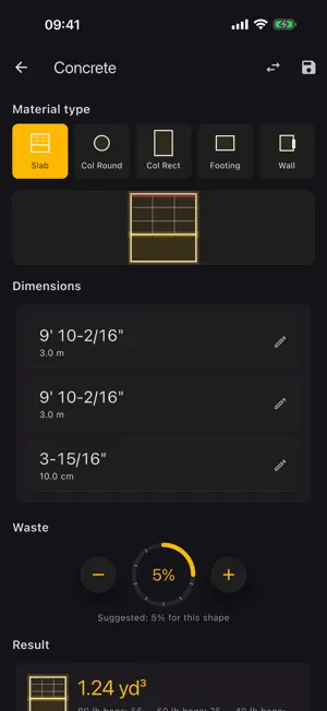 VisuBuild - Construction Calc screenshot 3