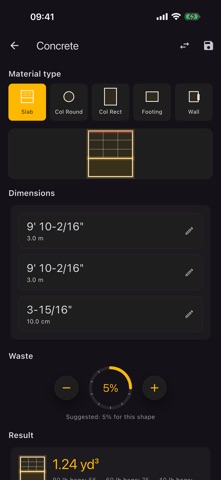 VisuBuild - Construction Calc Screenshot 3 of 5