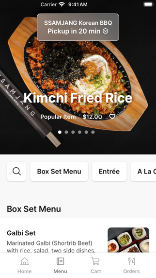 App screenshot