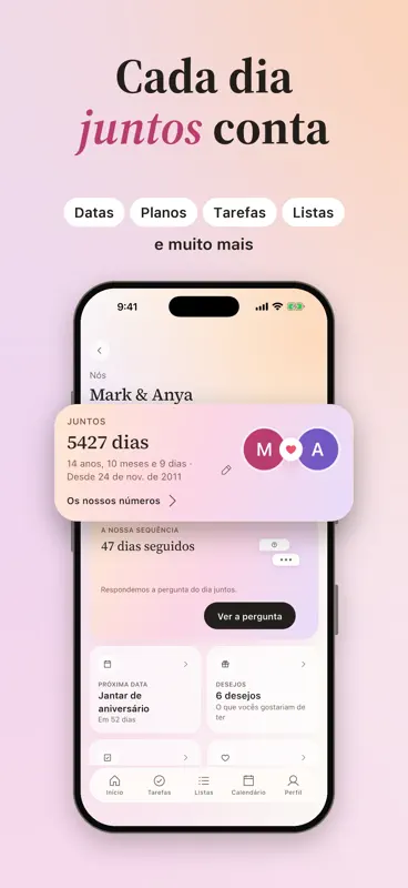 Krivo: App für Paare screenshot 1 of 8