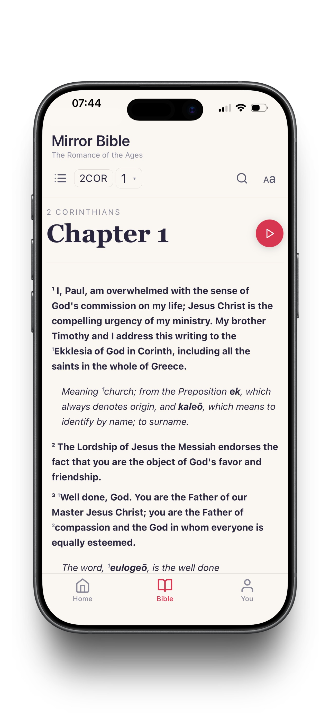Mirror Study Bible screenshot 6