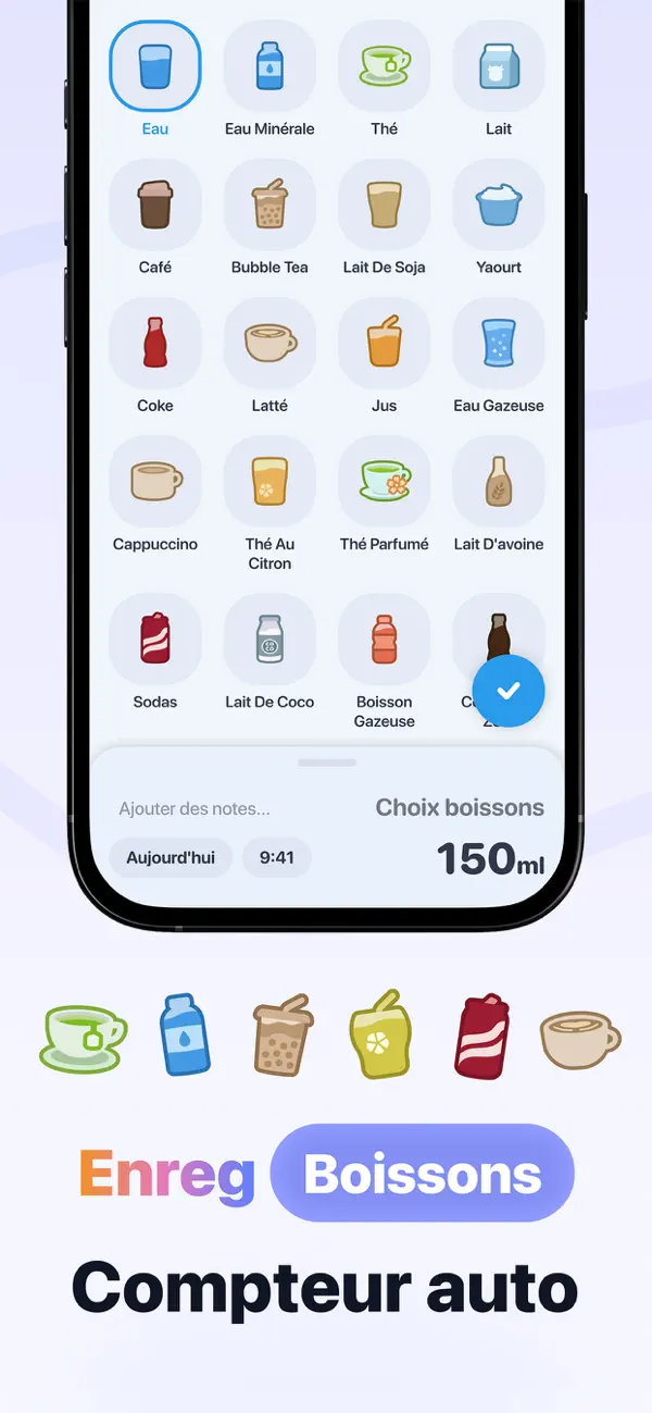 Screenshot #3 pour Water Tracker - Drink Reminder