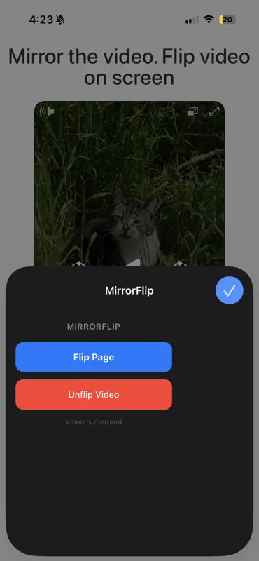 MirrorFlip screenshot 1 of 5