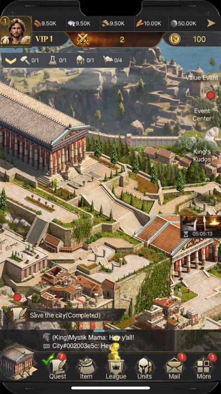 Rise of Glory: Battle Game screenshot 1