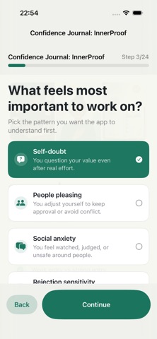 Confidence Journal: InnerProof Screenshot 7 of 7