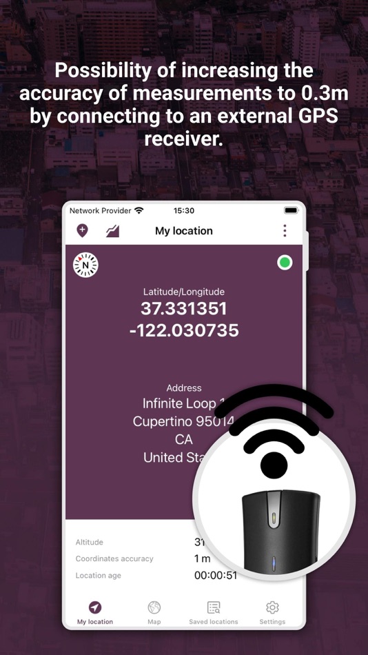 #8. My GPS Location ° (iOS) 由: MYSTIC MOBILE APPS LLC