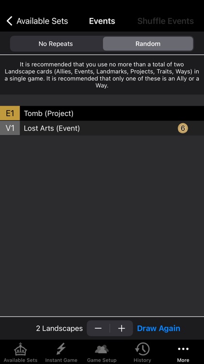 Dominion Card Randomiser screenshot-9