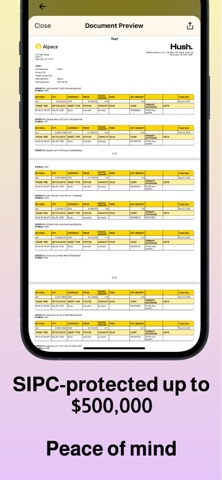Hush Investments Screenshot 6 of 6