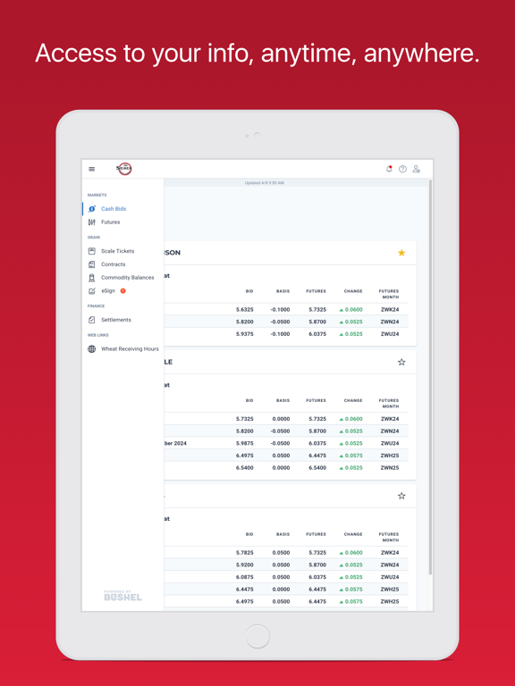 App screenshot