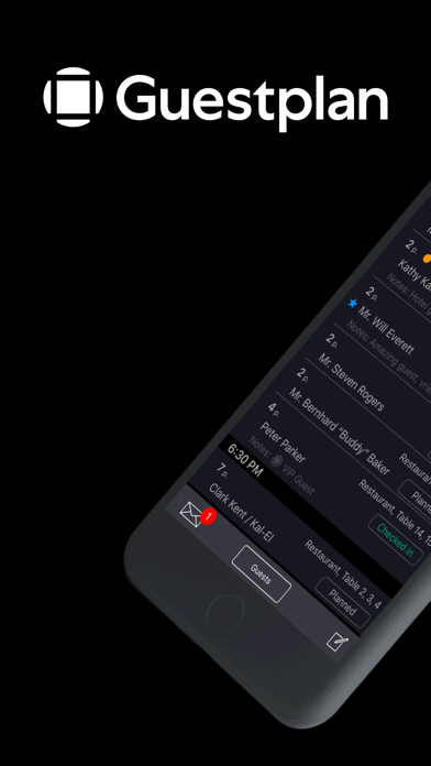 Guestplan iPhone screenshot 1 - Productivity app