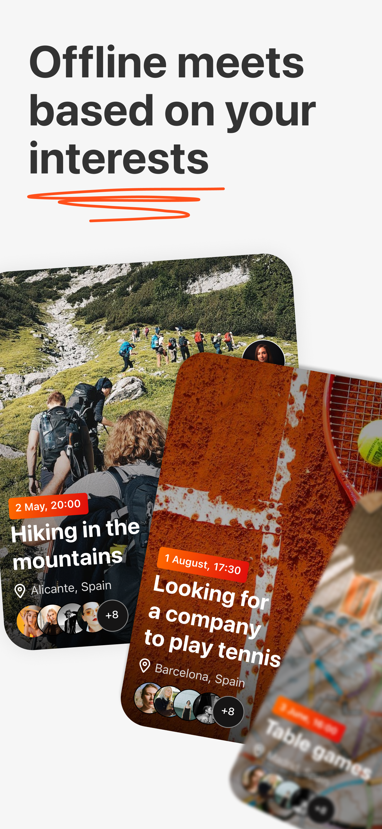 MakaMeets: Friends & Events