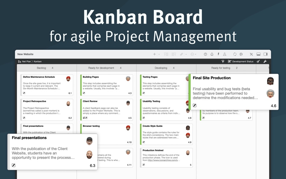 #3. Merlin Project: Gantt & Kanban (macOS) 由: ProjectWizards