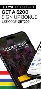Xpressbet Horse Racing Betting screenshot #1 for iPhone