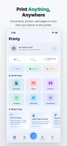 Printy - Tap & Print Docs screenshot