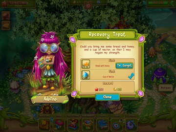 Clover meadow: match 3 game iPad screenshot