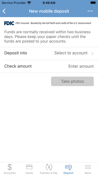BKSC Mobile Banking Screenshot