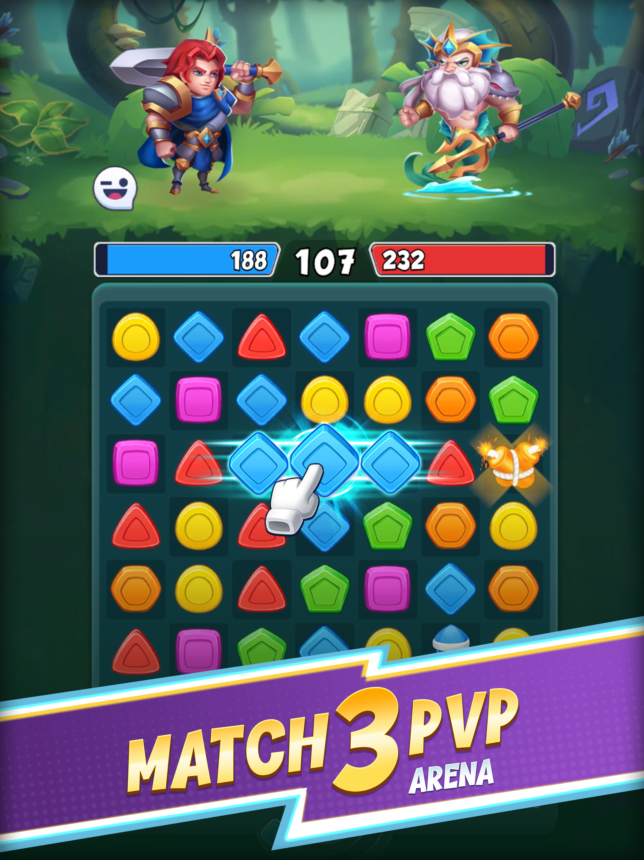 Match 3 Arena: Real-time PvP screenshot 9