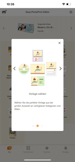 Screenshot von Easy-PhotoPrint Editor auf dem iPhone 2