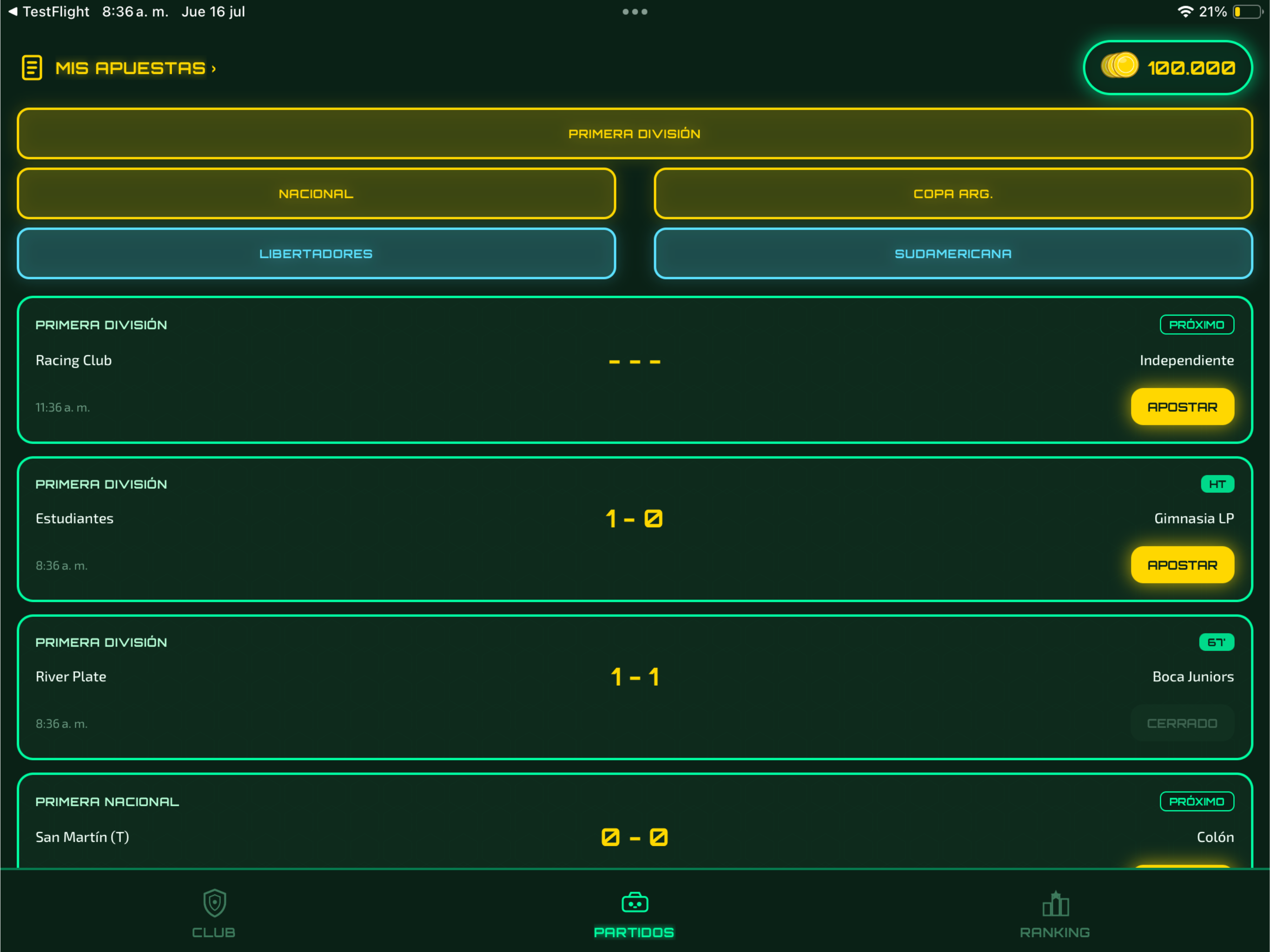 Vestuario Club screenshot 10