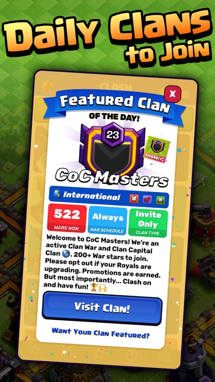 CoC Fanatic: Copy Maps & Base screenshot-9