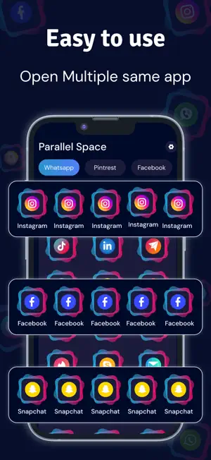 Multiple Accounts - Dual Space screenshot 3