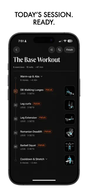 Adept Physique Workout Planner screenshot 2