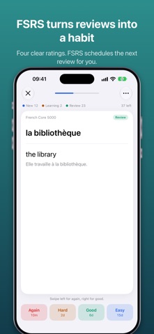 FSRS Mobile - Flashcards Screenshot 2 of 5