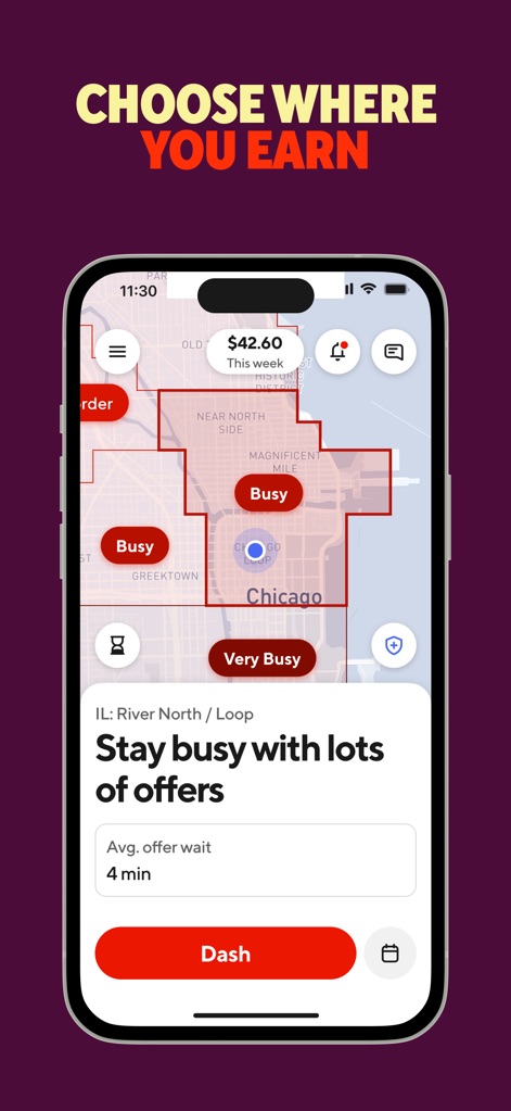 DoorDash - Dasher - Zone Activity Overview