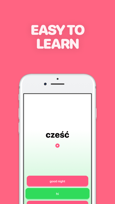 Learn Polish - LingoCat iPhone screenshot 3 - Education app