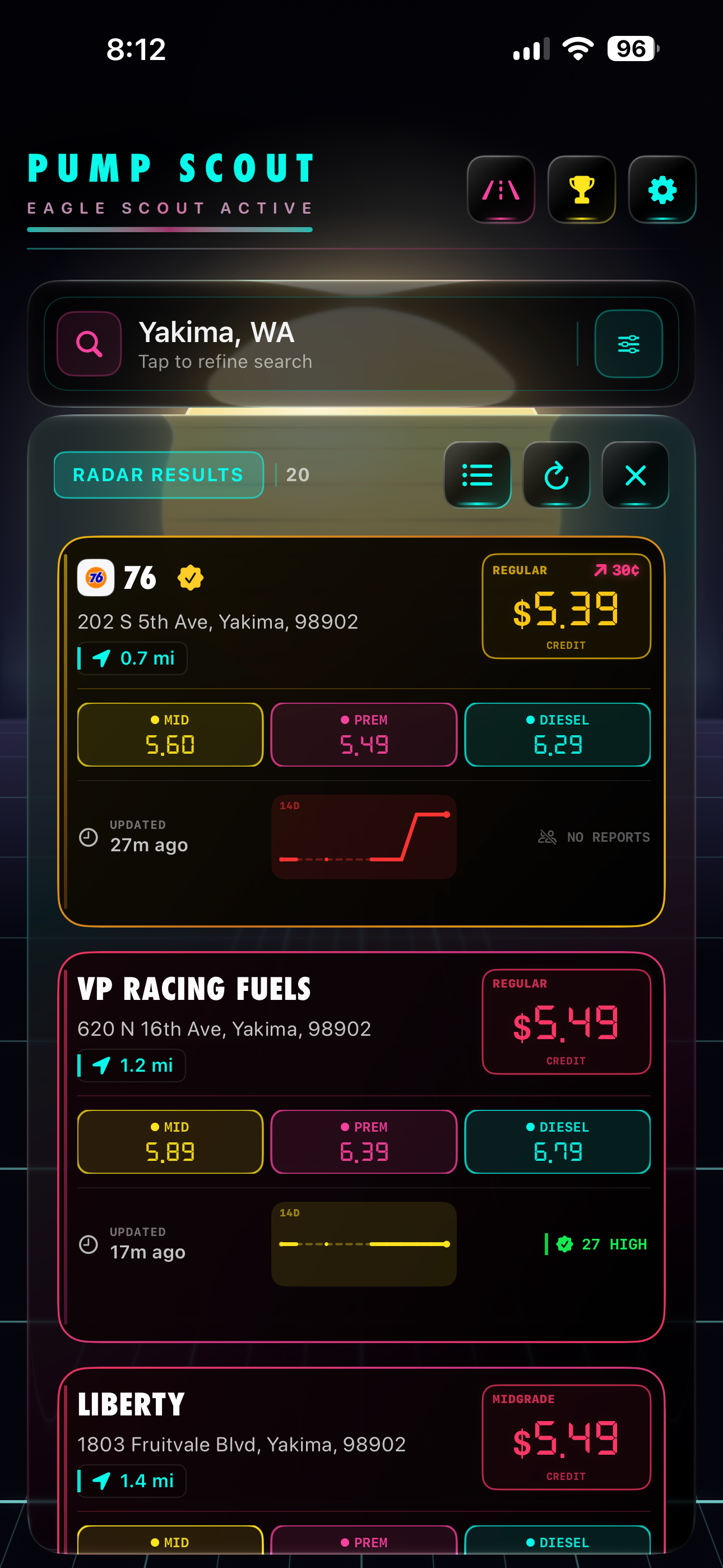 Pump Scout: Cheap Gas Finder screenshot 3