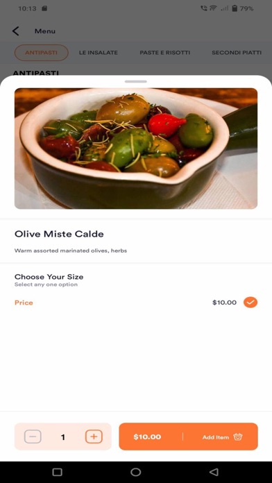 Verace Italian Restaurant Screenshot