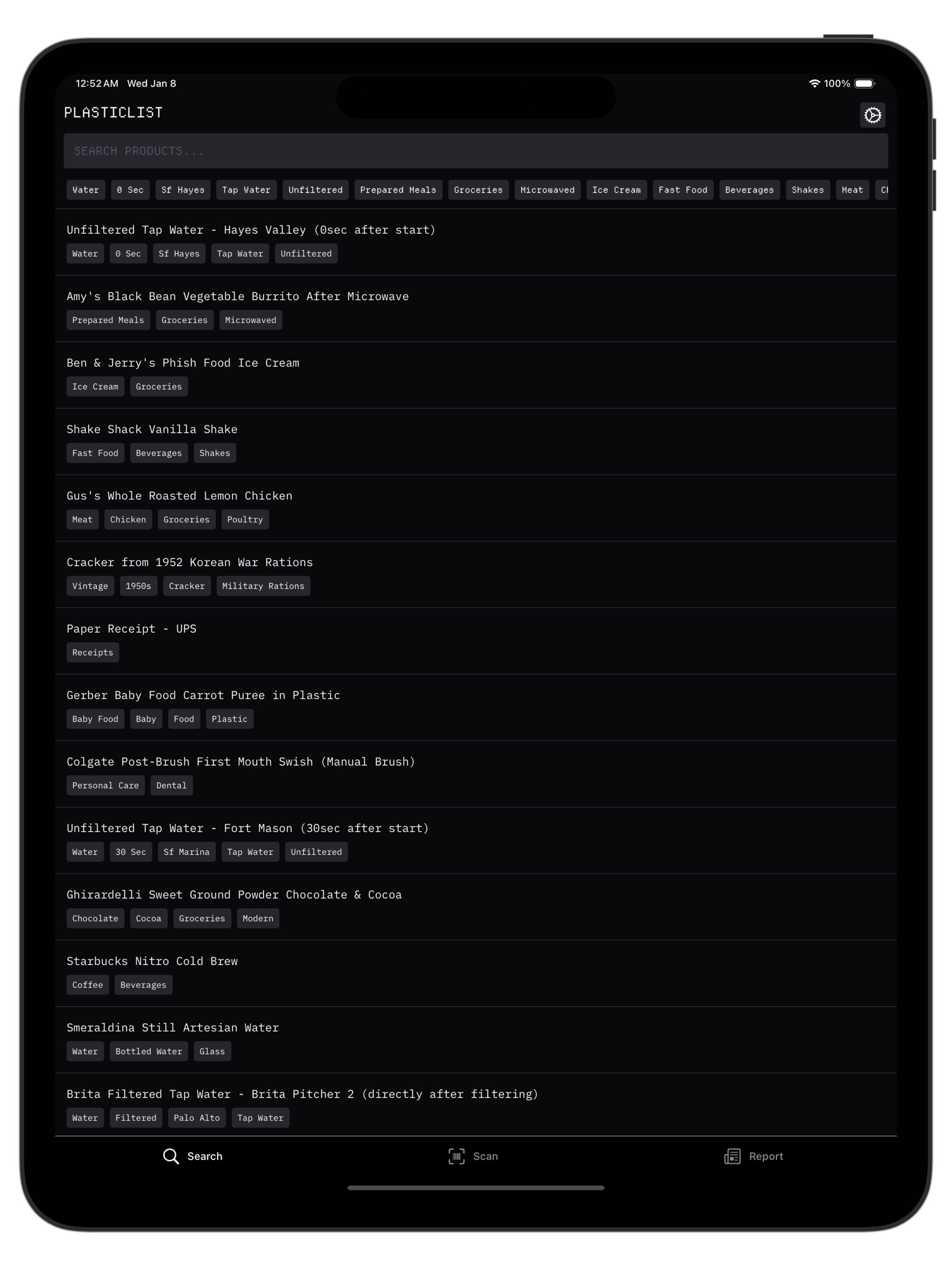 PlasticList
