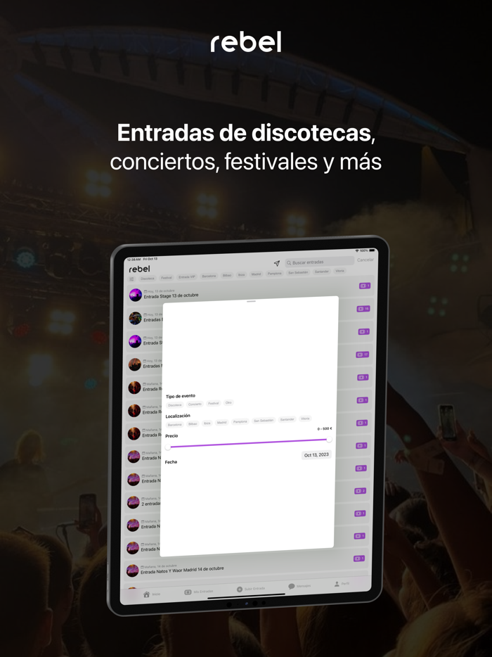 Rebel - Achat vente billets