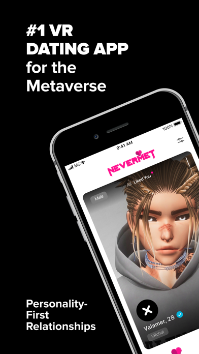 Nevermet - VR Dating Metaverse Screenshot