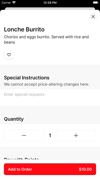 Picante Mexican Cuisine Screenshot