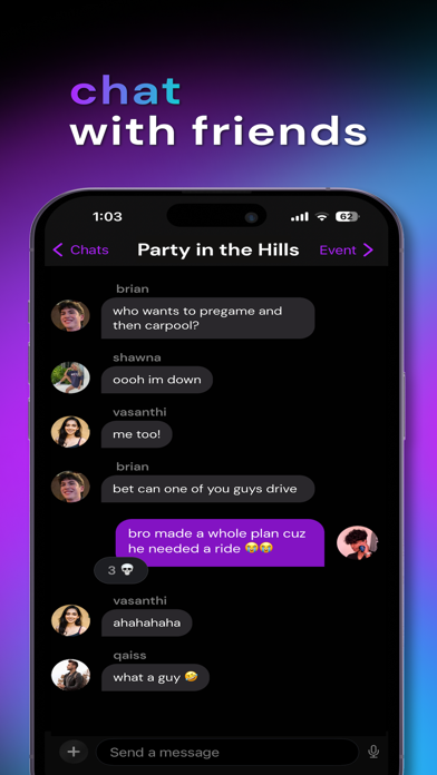 Poppin - The Party Platform Screenshot