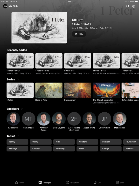 Screenshot #5 pour Northwest Bible Church