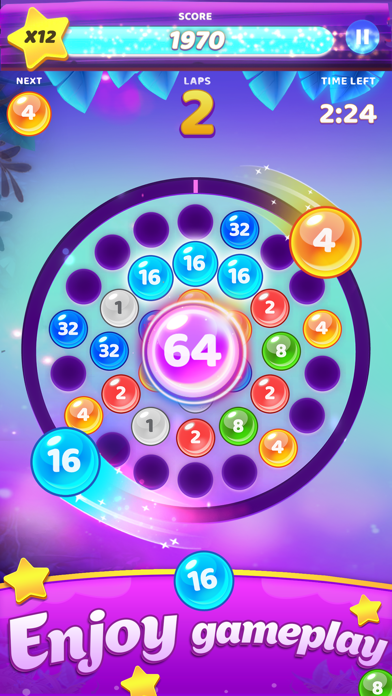 Laps Fuse: Puzzle with Numbers Screenshot