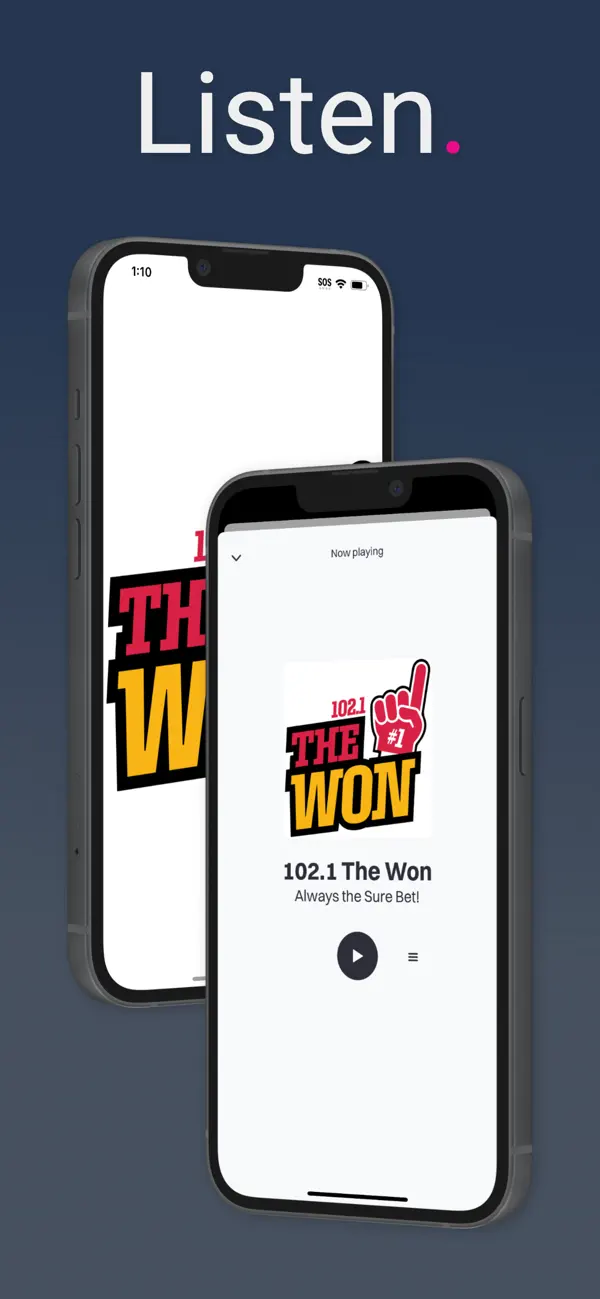 Screenshot #1 pour 102.1 The Won