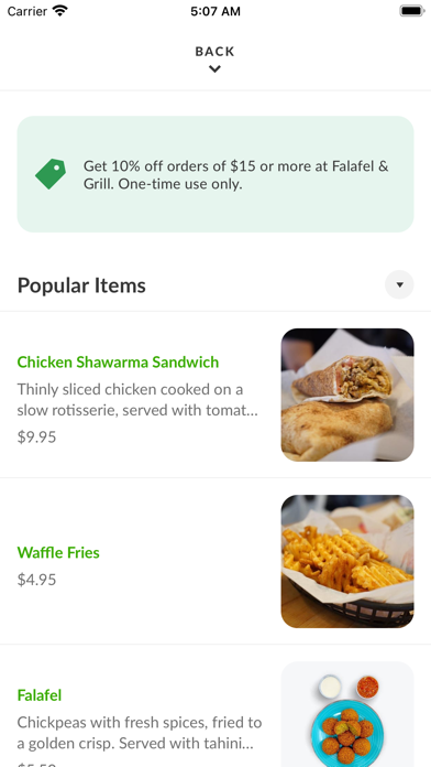 Falafel & Grill Mediterranean Screenshot