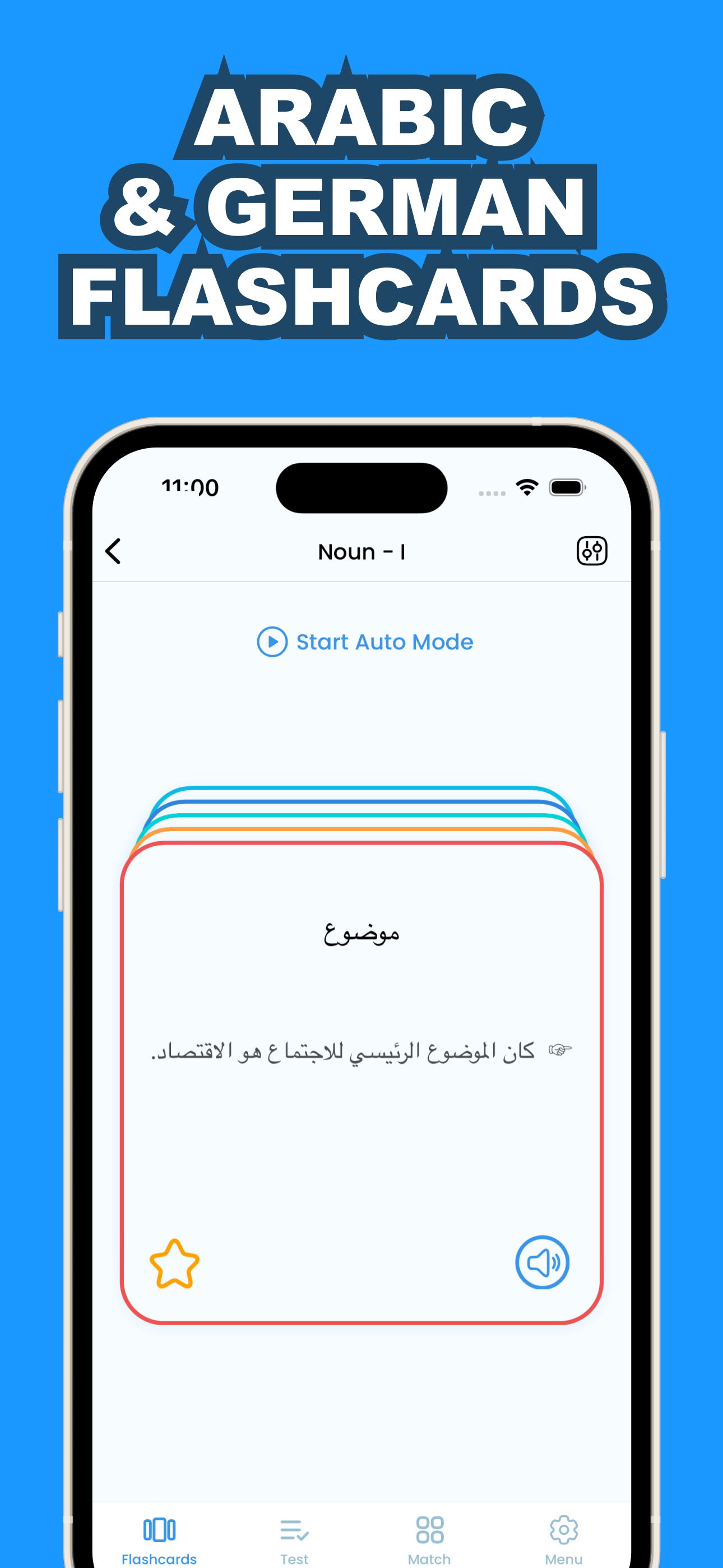 Learn Arabic & German