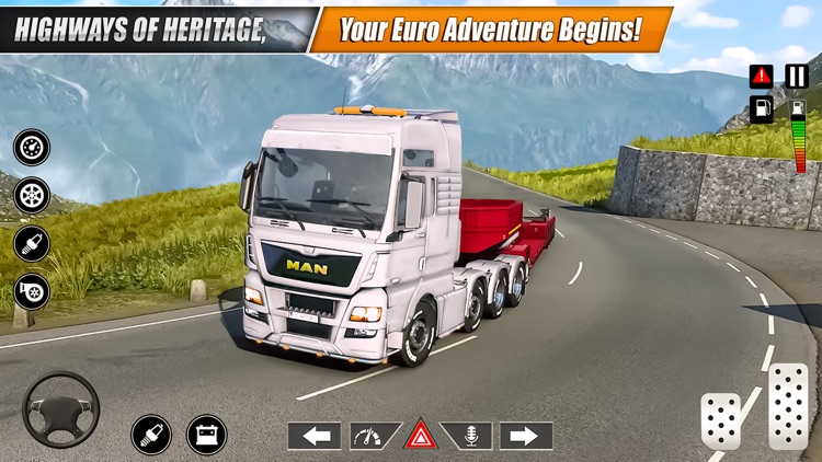 Euro Truck Driving Games 2024 screenshot-7