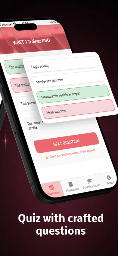 WSET 1 Trainer Pro screenshot 2