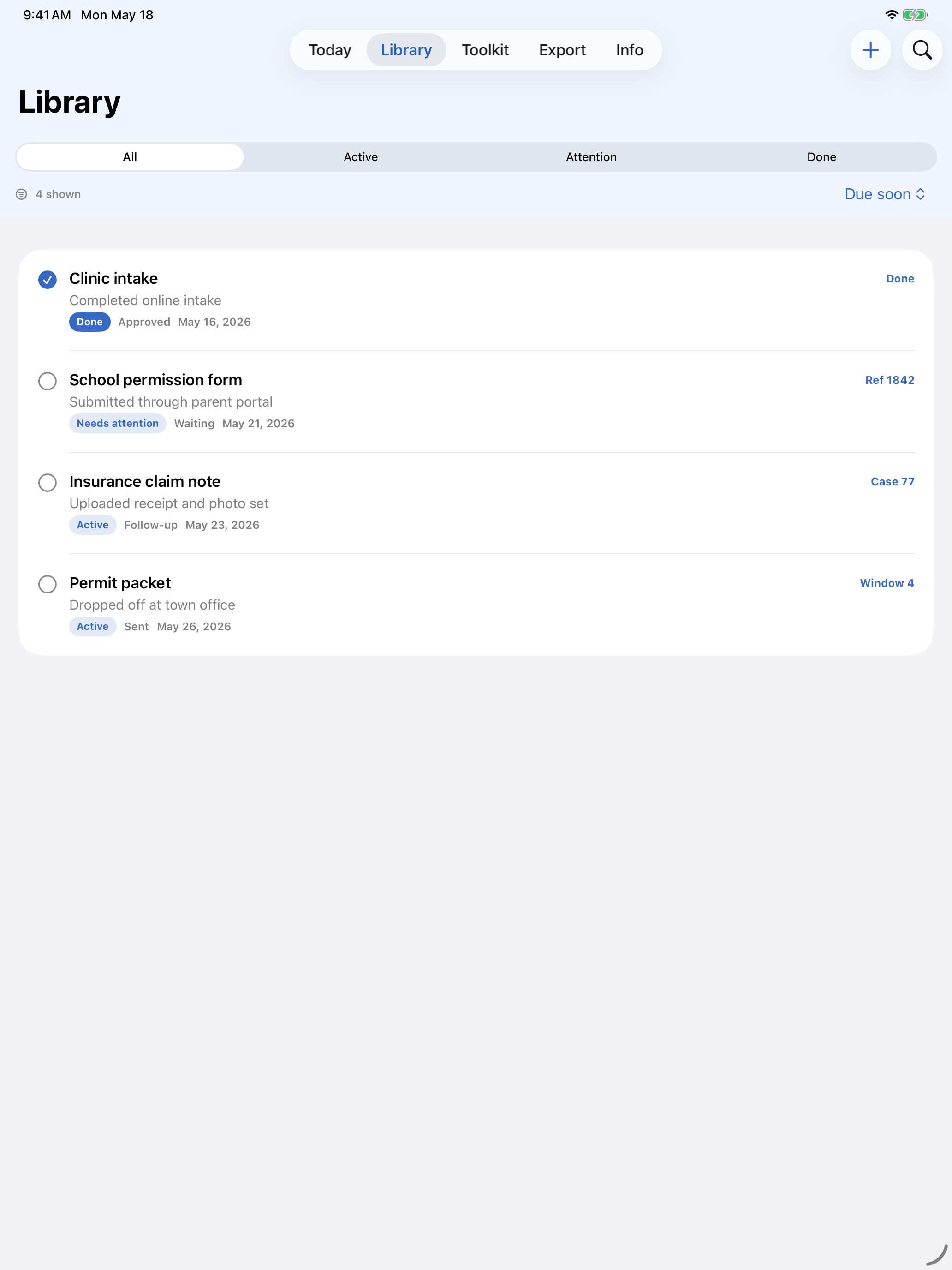 FormFerry iPad screenshot 2 of 5