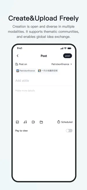 Yetu - Creators' community screenshot 2